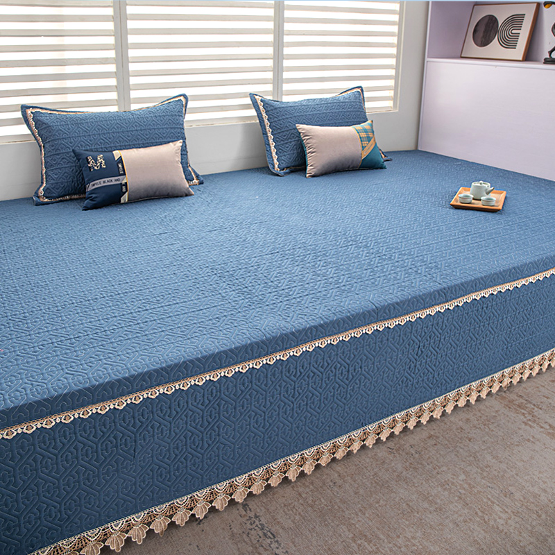 定制纯棉榻榻米床盖农村大炕单
