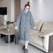 休闲百搭针织开衫 外套 秋季 胖妹妹宽松长袖 年末7折 媛子家大码