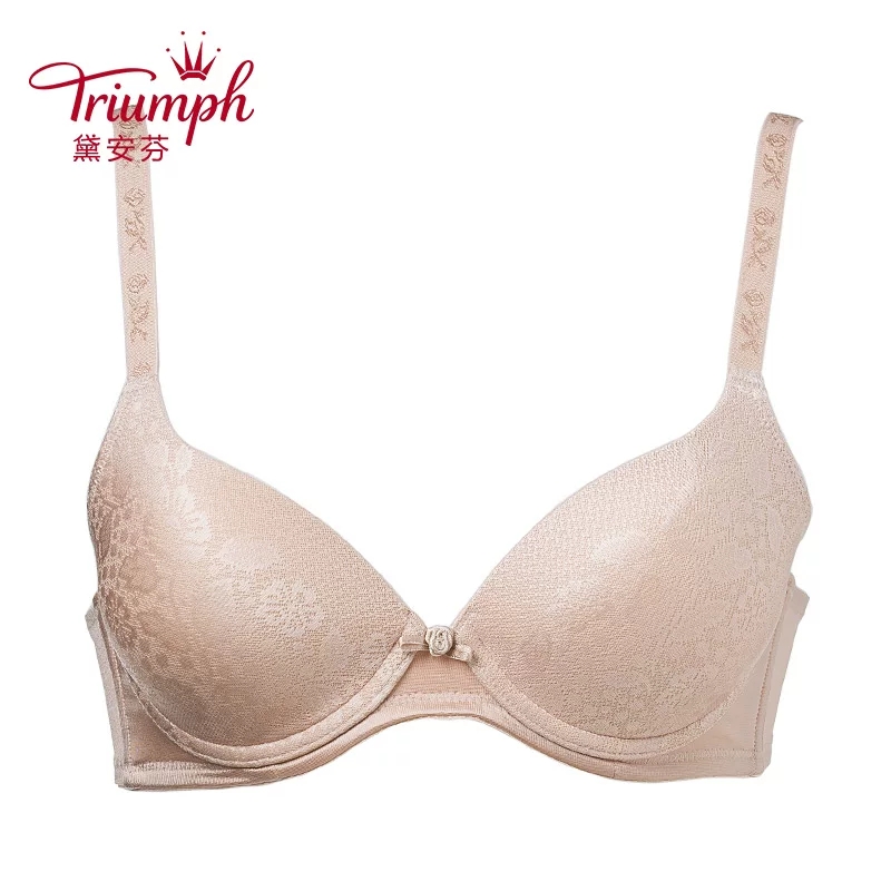 Triumph/黛安芬魔术无痕内衣女U型小胸聚拢文胸19-593B 19H593B