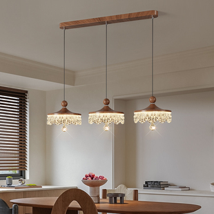 餐厅吊灯中古风饭厅灯玄关小吊灯茶室吧台吊线灯床头吊灯卧室壁灯