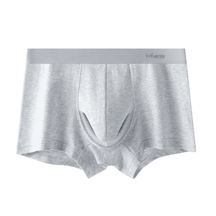 猫人男士内裤男生纯棉抗菌男款四角裤男式短裤平角枪弹式分离裤头