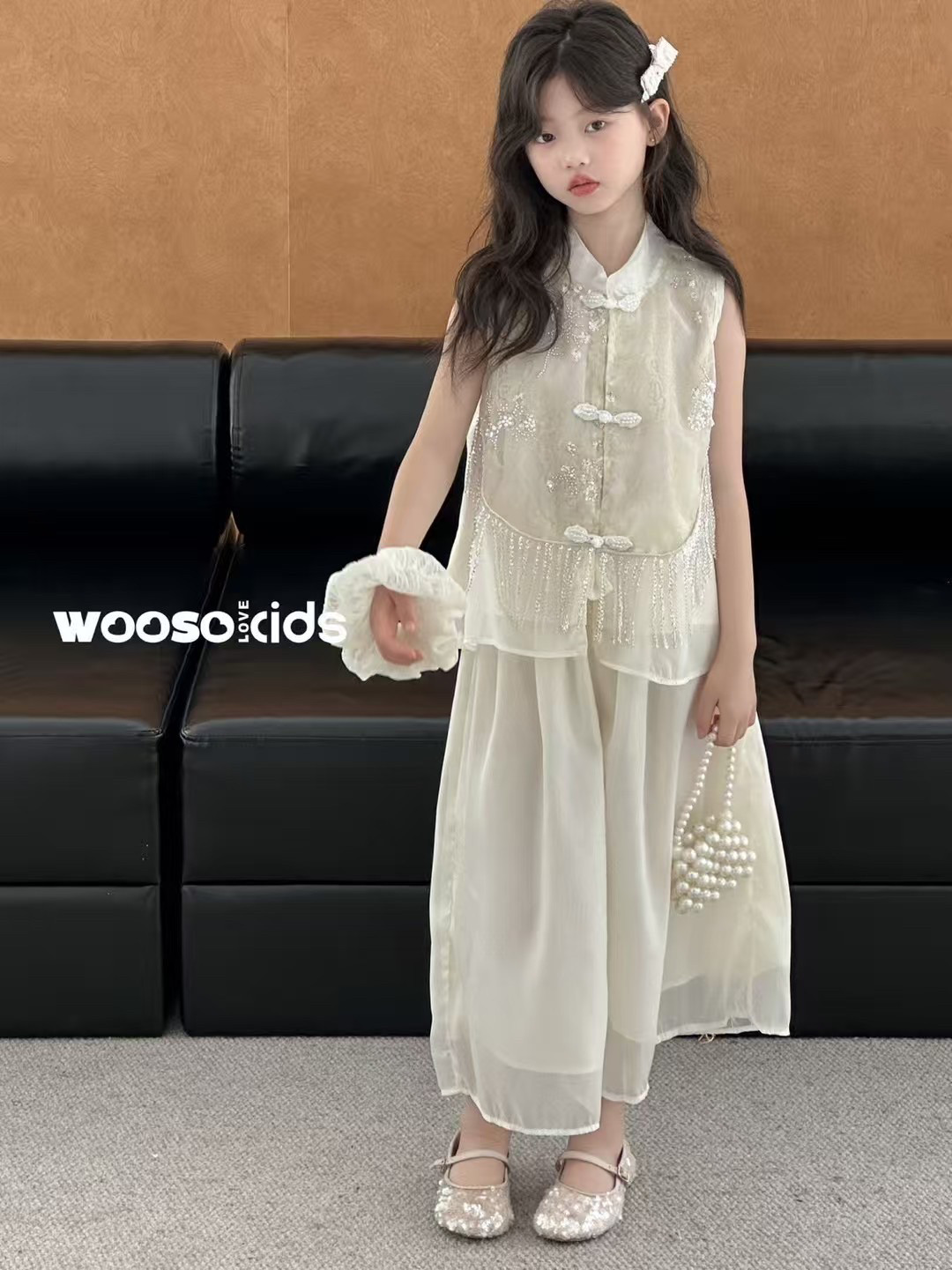 品牌童装25新款夏款韩版儿童中大童女童中国风公主汉服裙子