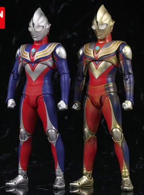 万代迪迦真骨雕玩具亚刻奥特闪耀赛罗德凯光暗特利shf曼手办