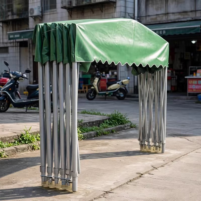 雨棚帐篷户外移动停车棚家用定制图片