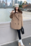 现货冬款韩版90绒内胆西装毛呢外套MMJ7763-P255-K398，女装毛呢外套，浙宝233