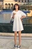 现货浮雕面料后背镂空连衣裙MMJ1058P85控价138，女装连衣裙，浙宝233