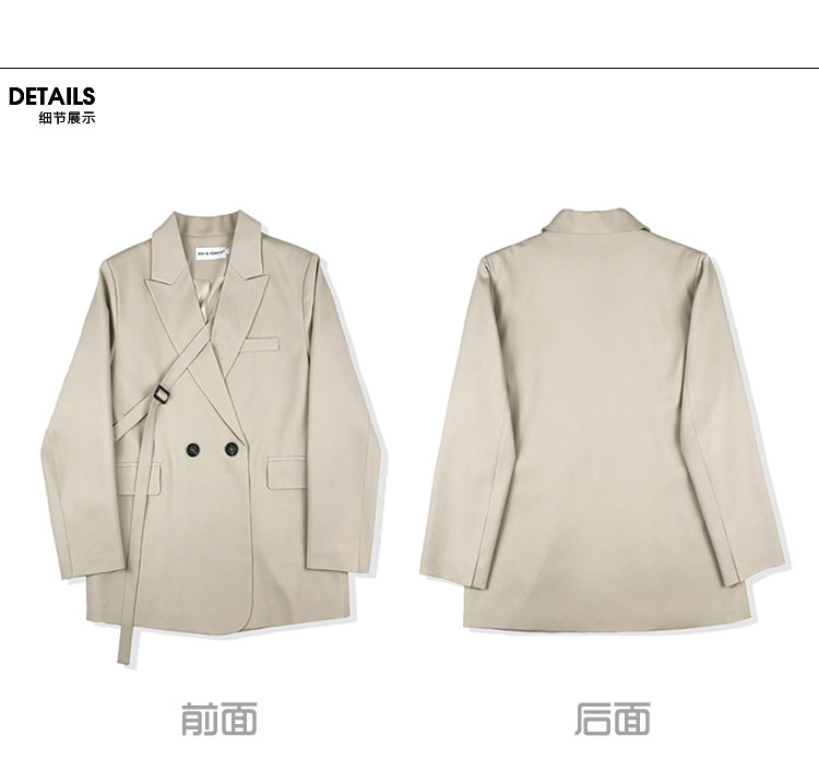 2023秋韩版小众设计感西装外套MMJ1098P110控168买家秀,女装西装,浙宝233