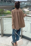 2023秋现货韩版后背抽皱西装MMJ2363P115控168卖家秀，女装西装，浙宝233