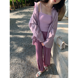2021夏衬衫压皱裤套装MMJ2117P110控价168，女装套装/套裙，浙宝233