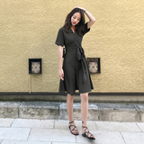 主推夏新款法式桔梗智熏连衣裙MMJ280P90控价158已出货，女装连衣裙，浙宝233