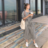 现货露腰泡泡袖复古连衣裙MMJ1086P85控价138，女装连衣裙，浙宝233