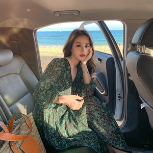 2021夏 碎花绑带连衣裙 MMJ2139 P100 控价158 现货图片