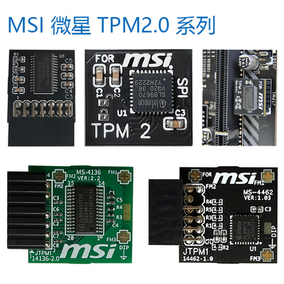 TPM安全模块2.0微星MS41364462
