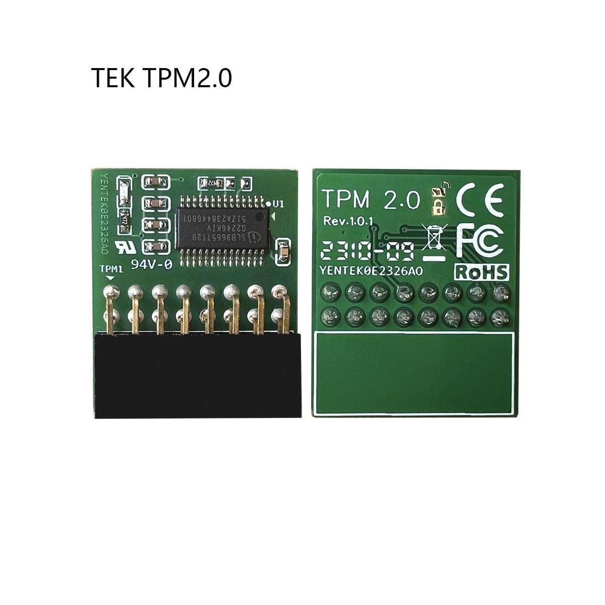 TPM2.0  YENTEK TPM2.0 受信任的平台模块