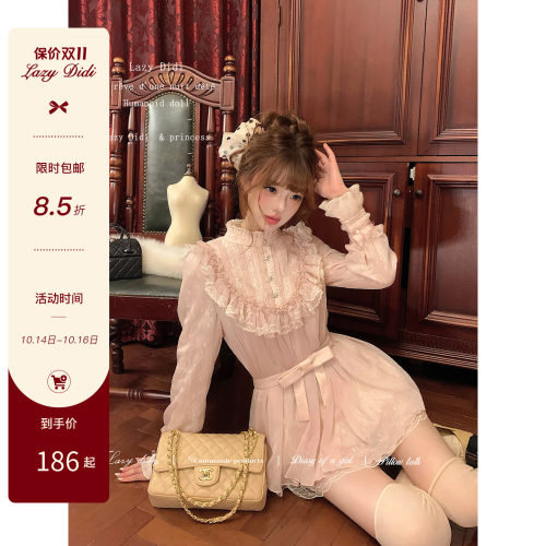 LazyDidi古董手工坊【10/14新品】繁复美学重工娃娃衫*第二批已补