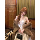 礼服裙 矜贵千金大裙摆连衣裙收腰显瘦公主长款 Lazy Didi京洛佳人