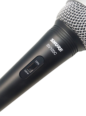 Shure/舒尔 SV100C 人声话筒/麦克风卡拉OK家用现场演出K唱歌录音
