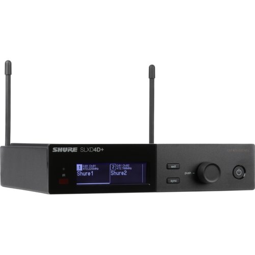 Shure/舒尔 SLXD4D+ 双通道数字无线接收机