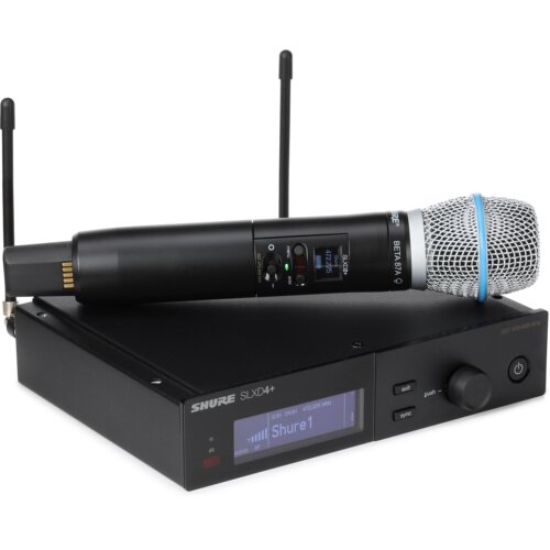 Shure/舒尔 SLXD24+/B87A 数字无线手持话筒麦克风系统
