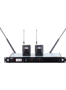 Shure/舒尔 ULXD14D/WBH53 双通道无线系统头戴话筒/麦克风