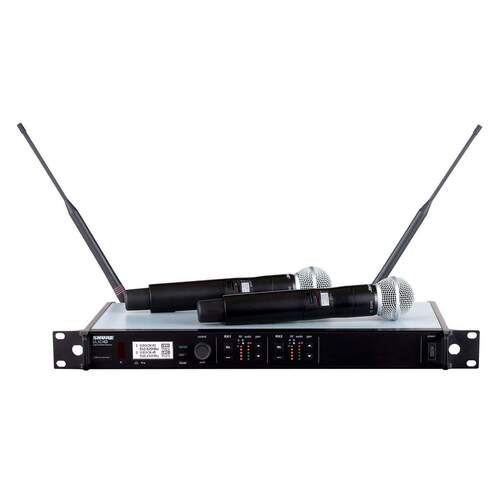 shure/舒尔 ULXD24D/SM58 一拖二无线手持系统话筒/麦克风 正品