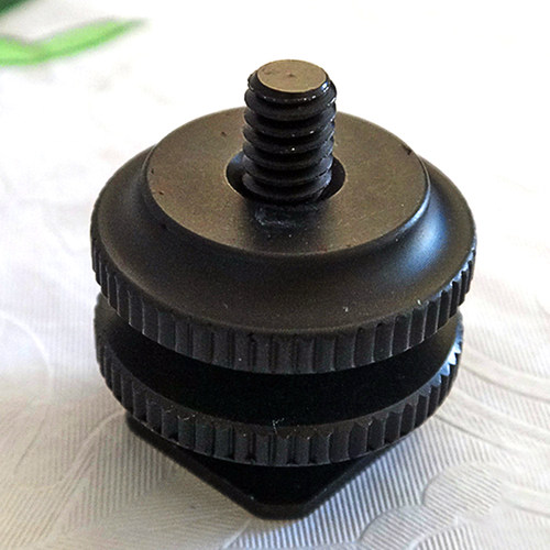 ZOOM H4n H2n H1n  H5/6 TASCAM DR40 DR05 7 小型靴口云台座热靴