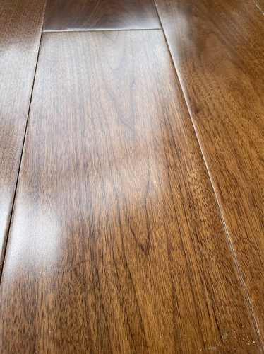 圣象地板小样多层实木地板地暖地板AP8758摩登大厦黑胡桃木