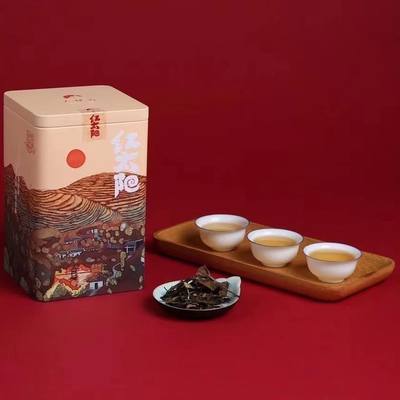 太姥山 红太阳 白牡丹 寿眉 拼配 松压白茶 福鼎白茶 300g/罐