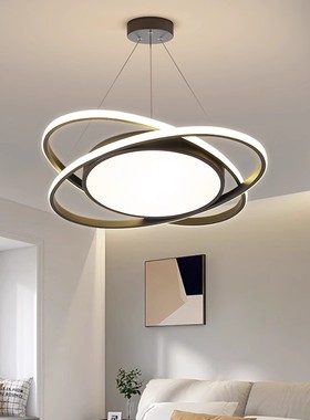 餐厅吊灯简约现代客厅主卧室饭厅餐桌吧台阳台灯2025新款中山灯具