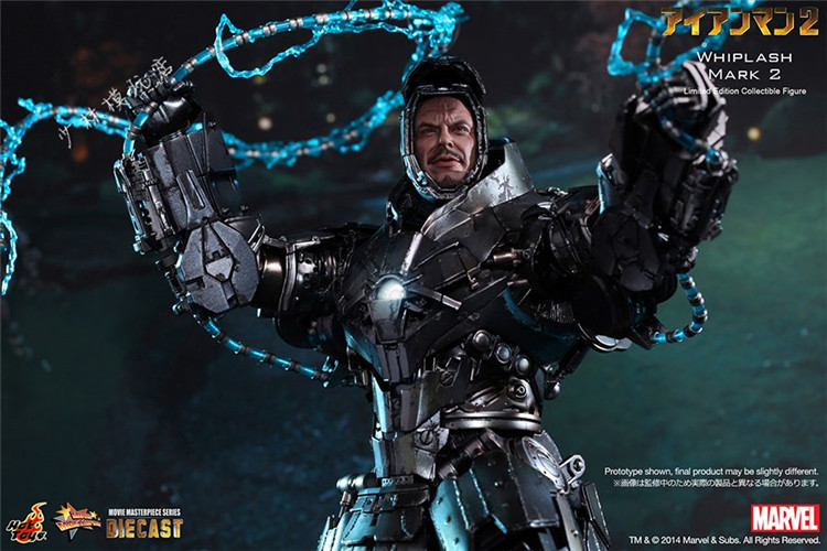 HotToys钢铁侠合金压铸丧鞭2.0