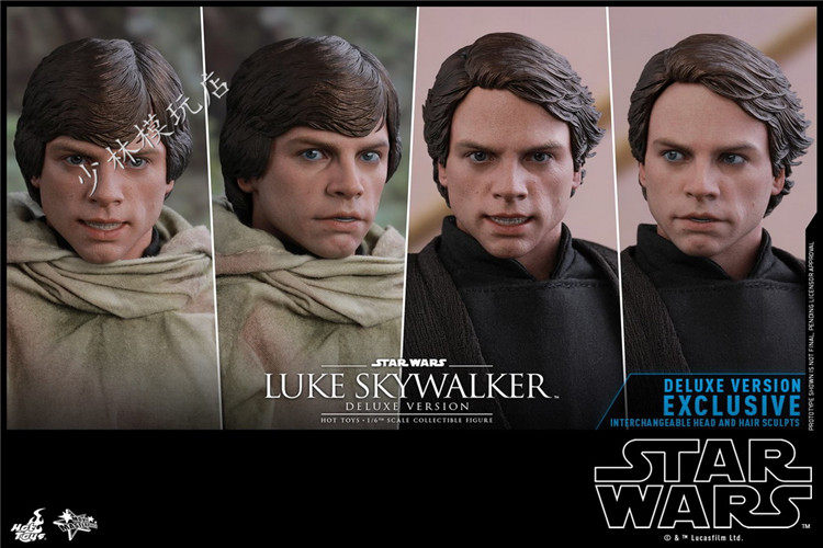 全新现货 HotToys HT MMS517 1/6 星球大战 天行者卢克豪华版