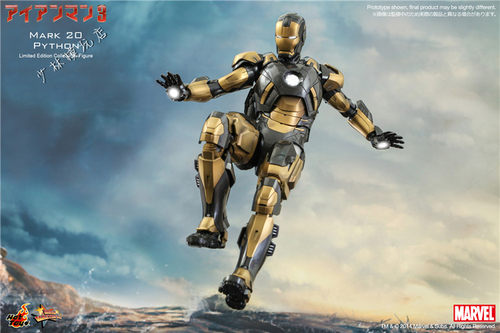 全新现货 HotToys HT MMS248 1/6 钢铁侠3 会场限定MK20 蟒蛇