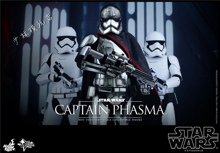 全新现货 hottoys ht mms328 1/6 星球大战7 法斯玛队长 phasma