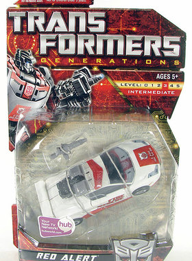 孩之宝正版 全新 变形金刚 经典系列3.0 D级 加强级红色警报