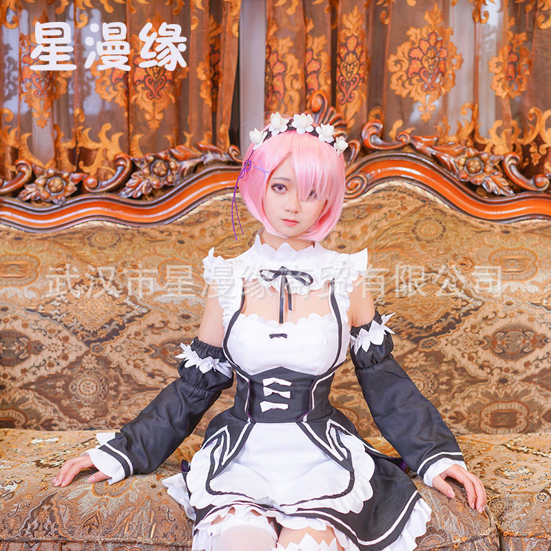 从零开始的异世界生活cos服装 拉姆雷姆蕾姆cosplay女装女在类目 女装/女士精品, 唐装/民族服装/舞台服装, 民族服装/舞台装中 - 来自Buy2taobao.com提供专业的淘宝代购服务