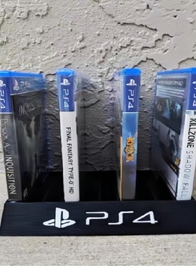 适用于PSV PS4 5 3DS索尼实体游戏机卡带光盘CD收纳盒个性化底座