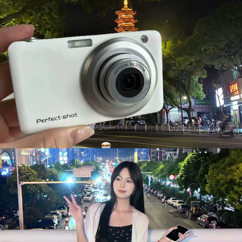 W280伸缩镜头数码照相机校园高清高像素小型学生党入门级ccd