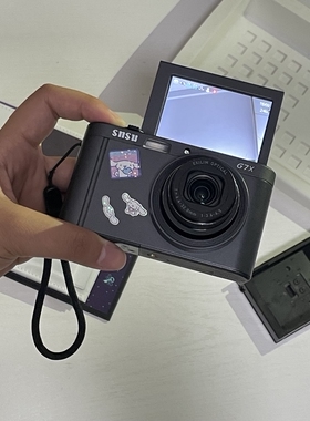 Snsu G7X 高清伸缩镜头翻转屏高像素学生校园微单数码相机ccd校园