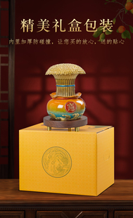 铜一定大卖聚宝盆摆件招财聚财办公室装饰工艺品店铺开业礼物