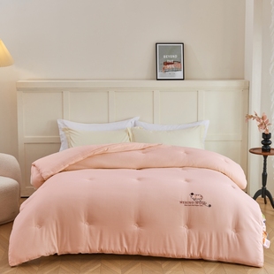 小绵羊澳洲羊毛煦暖加厚冬被羊毛被冬季 保暖25%绒填充芯家用被子