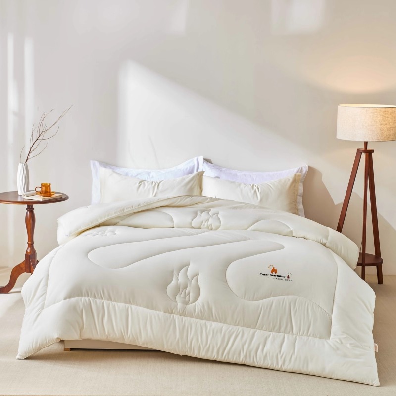小绵羊速暖发热冬被加厚1.6m单人学生宿舍被芯双人2m家用保暖被子
