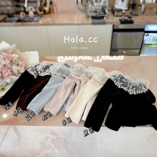 HOLA.CC·26冬~凤羽花边打底衫26265