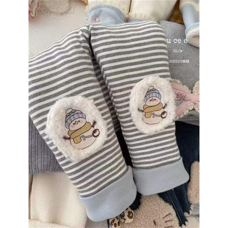 釉兮·25冬~条纹加厚打底裤S265516