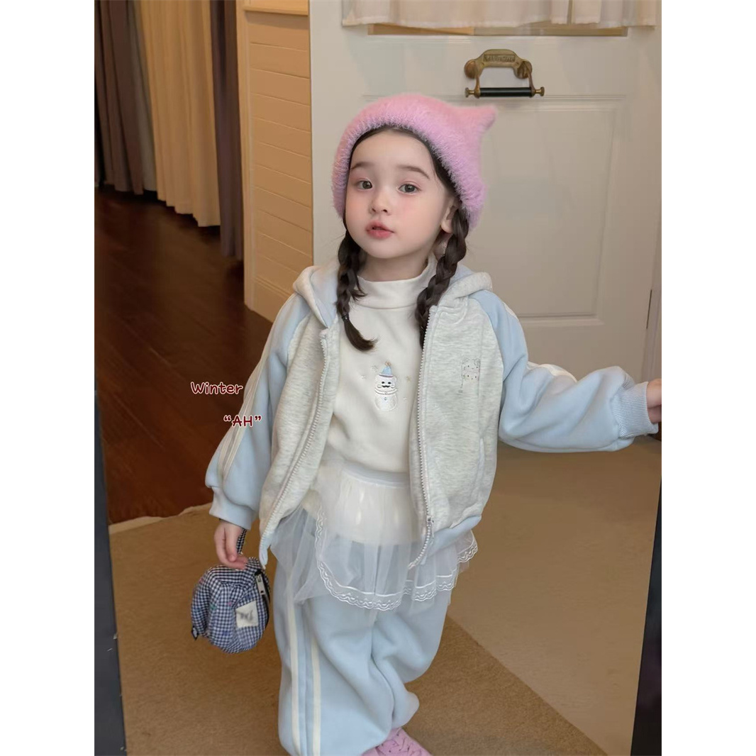 AH·25冬~连帽织带两件套A98058