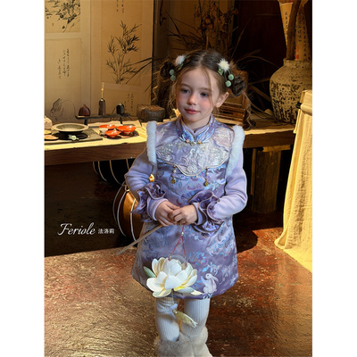 FLL·25冬~袖口花边刺绣加绒打底衫53793