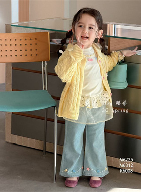 萌希·26春~卡通贴标T恤M6312