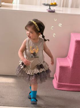 釉兮·26夏~豹纹纱纱连衣裙U272526