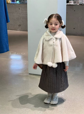 HJ·25冬~轻公主富贵斗篷705311