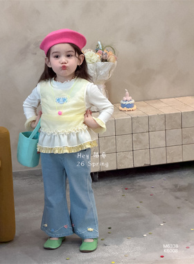 萌希·26春~韩版上衣两件套M6338