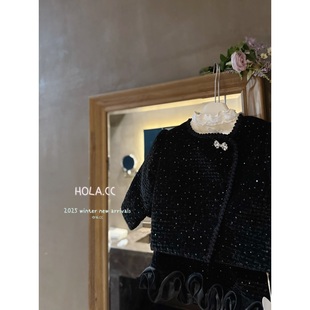 HOLA.CC·25冬 丝绒压花汉服外套6632